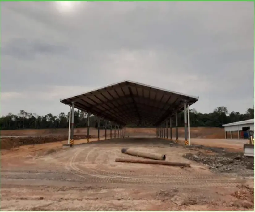 Pembangunan Tyre Storage KM65