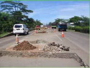 Rekonstruksi Slab Beton Jalan Tol Tangerang Merak 1