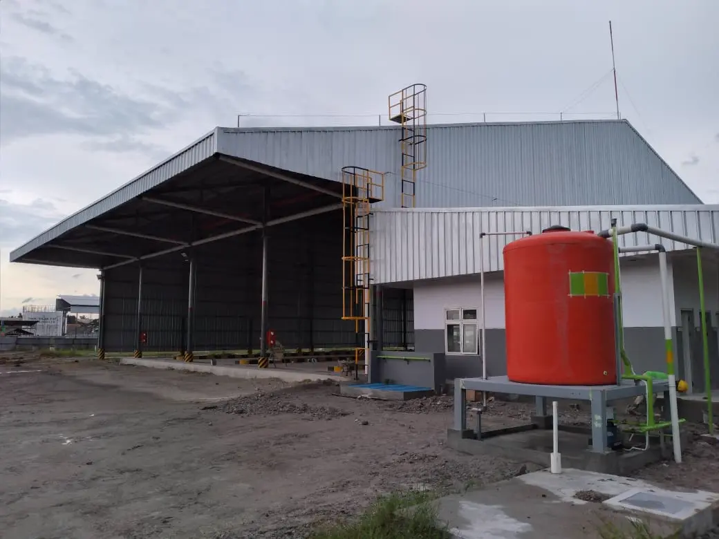 PIT Stop km 34 Banjarmasin penampungan air